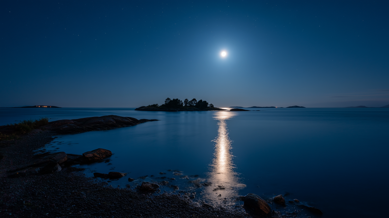 Pacific Moonrise